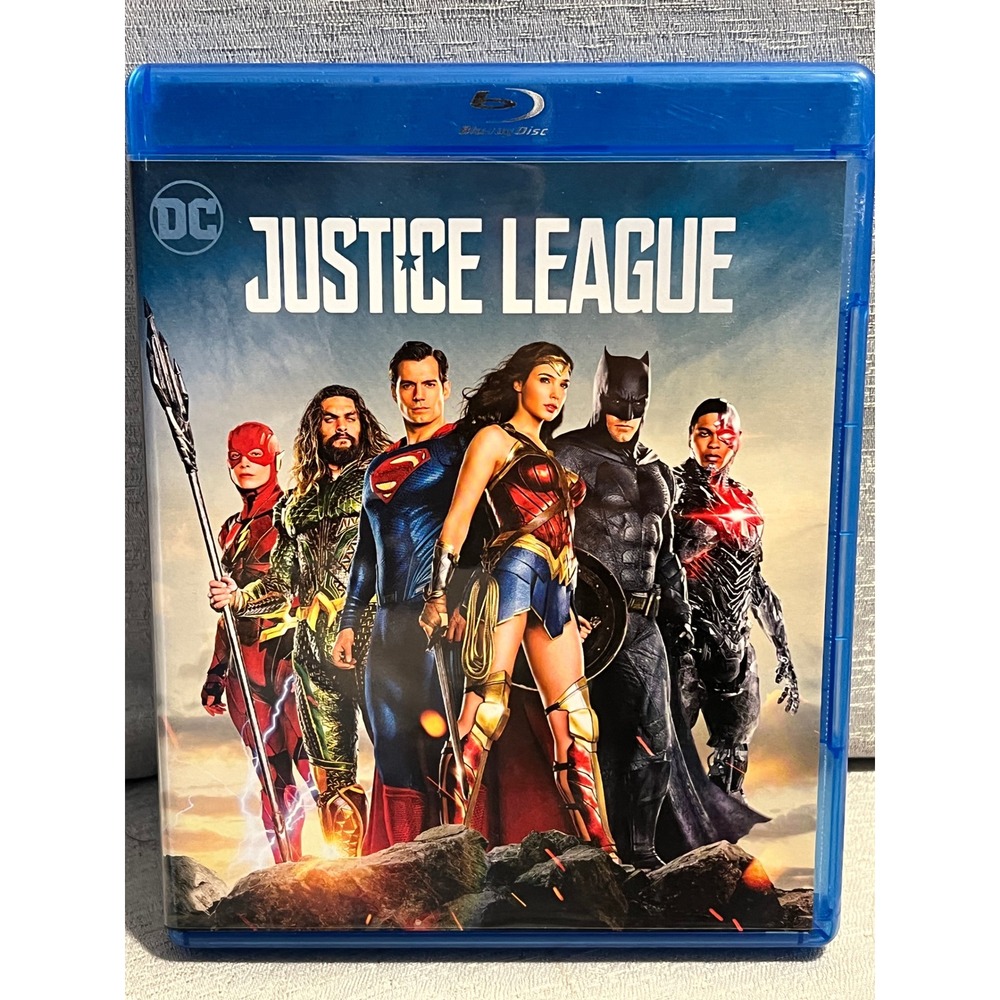 Justice League Blu-ray Case with xXx Return of Xander Cage DVD Disc DC Comics